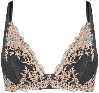 Wacoal Embrace underwired lace plunge bra
