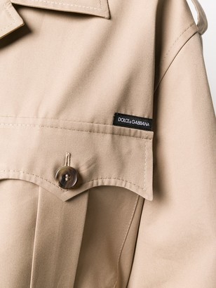 Dolce & Gabbana Belted Military Jacket