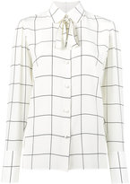 Thumbnail for your product : Valentino windowpane print silk shirt