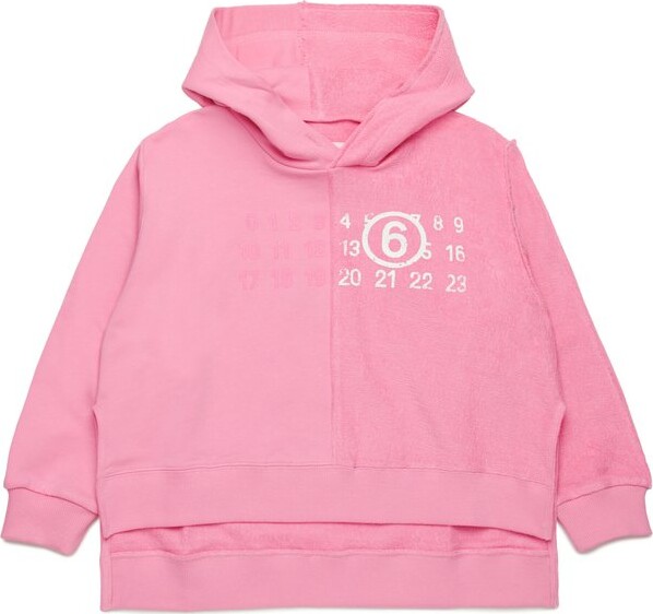 MM6 MAISON MARGIELA Kids Logo Printed Hoodie