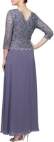 Thumbnail for your product : Alex Evenings Mock Two-Piece Gown