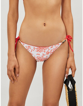 Heidi Klein Graphic-print bikini bottoms