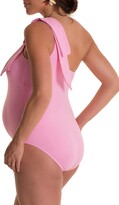 Thumbnail for your product : Pez D'or Abril One-Shoulder One-Piece Maternity Swimsuit