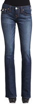Thumbnail for your product : True Religion Becky Petite Boot-Cut Flap Pocket Jeans, Dusty Skies