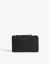 ZADIG & VOLTAIRE Uma quilted leather clutch bag