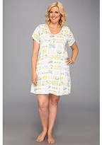Thumbnail for your product : Carole Hochman Plus Size Fresh Rose Tiles S/S Sleepshirt