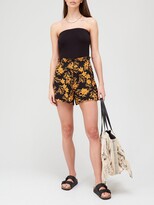 Thumbnail for your product : Very Shirred Waist Shorts (2 Pack) - Black/Floral