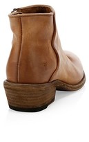 Thumbnail for your product : Frye Carson Logo Leather Ankle Boots