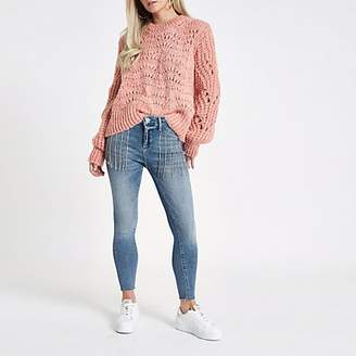 River Island Petite Molly embellished Jeans
