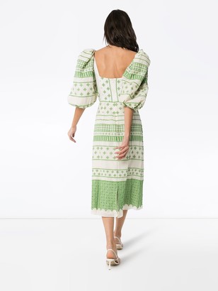 Johanna Ortiz Culture Embroidered Dress