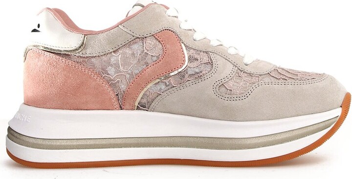 Voile Blanche Merry Y Mesh & Leather Sneaker