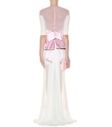 Thumbnail for your product : Alessandra Rich Silk and lace gown