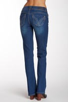 Thumbnail for your product : Jolt Embroidered Pocket Bootcut Jean (Juniors)