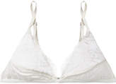 Thumbnail for your product : Etro Silk-jacquard And Lace Soft-cup Bra