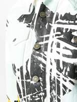 Thumbnail for your product : Calvin Klein 205w39nyc x andy warhol abstract print denim jacket