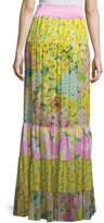 Thumbnail for your product : Moschino Boutique Patchwork Maxi Skirt