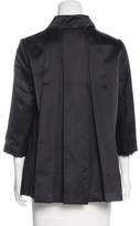 Thumbnail for your product : Rachel Roy Silk Three-Quarter Sleeve Coat