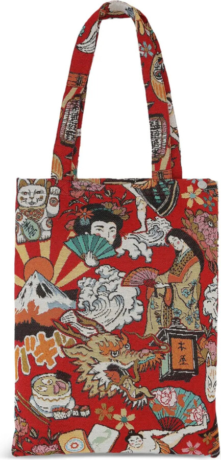 Bless Jacquard Tote Bag