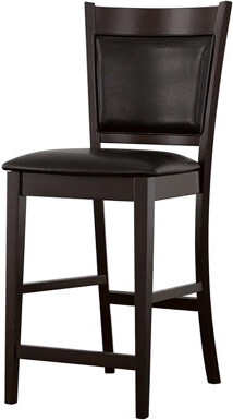 Ophelia & Co. Of 2 Counter Height Stools - Black And , Enticing For Dining Area, Transitional Exquisite Room,