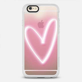 Neon Heart iPhone Case