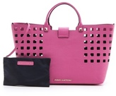 Thumbnail for your product : Juicy Couture Emblazon Leather Shopper Tote
