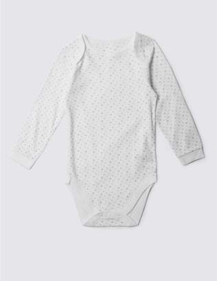 Marks and Spencer Unisex Pure Cotton Bodysuit (3-8 Years)