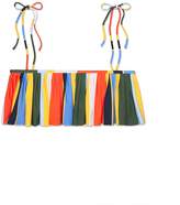 Thumbnail for your product : Tory Burch BALLOON STRIPE FLOUNCE TOP