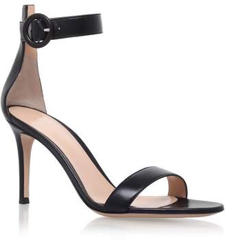Gianvito Rossi Leather Louis Sandals