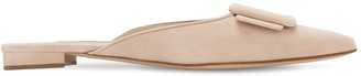 Manolo Blahnik 10mm Maysale suede mule sandals