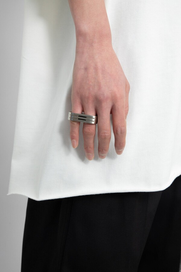 rick owens CUT BEVELED RING 58（RING - Rick Owens - RICK OWENS）
