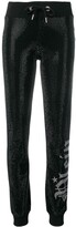Thumbnail for your product : Philipp Plein Plein crystal embellished track pants