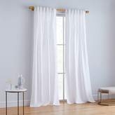 Thumbnail for your product : west elm Half Moon Cutout Curtains (Set of 2)