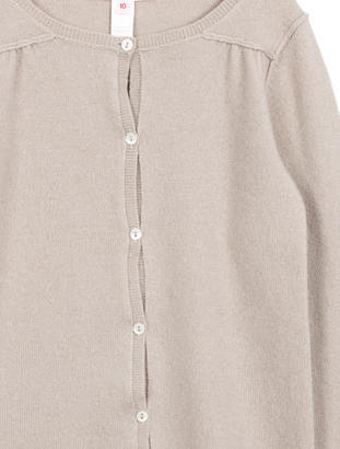 Bonpoint Girls' Cashmere Button-Up Cardigan