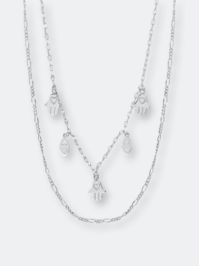 Evil Eye Hamsa Necklace | Shop the world's largest collection of 
