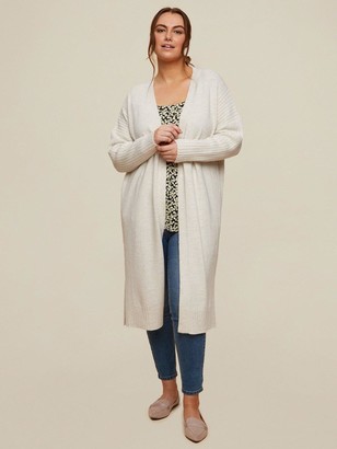 ladies oatmeal cardigan