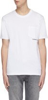 Thumbnail for your product : Denham Jeans 'Whitlow' floral print back pocket T-shirt