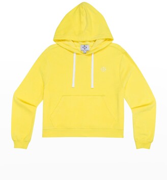 Sant and Abel Andy Cohen Solid Terry Cropped Hoodie