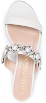 Thumbnail for your product : Stuart Weitzman Heidi 35mm rhinestone-embellished sandals