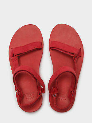 Teva New Womens Midform Universal Sandals In Red Womens