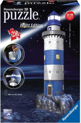 Ravensburger Night Edition Lighthouse 216 Piece 3D Puzzle