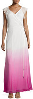 Thumbnail for your product : Diane von Furstenberg Delancey Ombre Wrap Maxi Dress