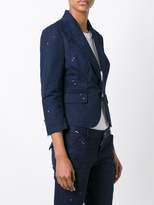 Thumbnail for your product : DSQUARED2 three-quarter length sleeve blazer