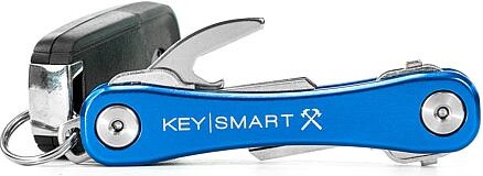 KeySmart Rugged Compact Key Holder - Blue
