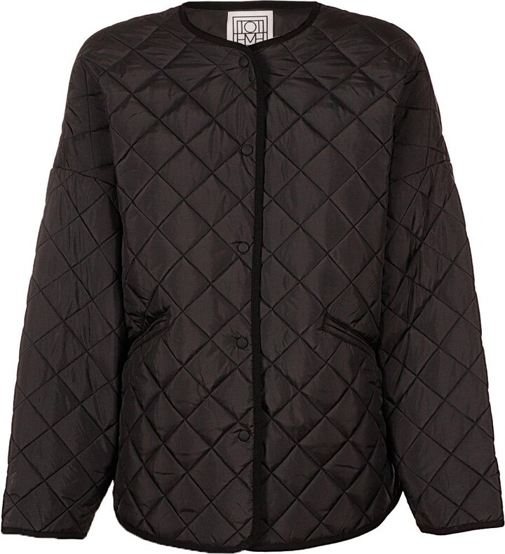 Totême Oversized Quilted Buttoned Jacket - ShopStyle