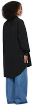 Thumbnail for your product : MM6 MAISON MARGIELA SSENSE Exclusive Black Twill Shirt Dress