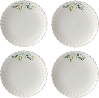 Lenox Holiday Holly & Berry Dinner Plates, Set of 4 - ShopStyle