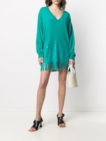 Thumbnail for your product : Pinko Sequin-Tasseled Shift Dress