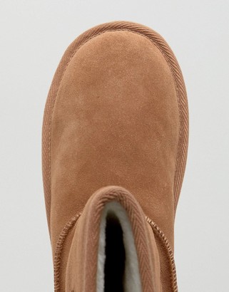 Call it SPRING Bridia Tie Back Camel Suede Boots