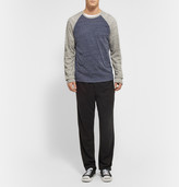 Thumbnail for your product : James Perse Marled Cotton-Jersey Long-Sleeved Raglan T-Shirt
