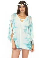Thumbnail for your product : Jens Pirate Booty Sage Whisper Tunic in Ice Plant/Teal